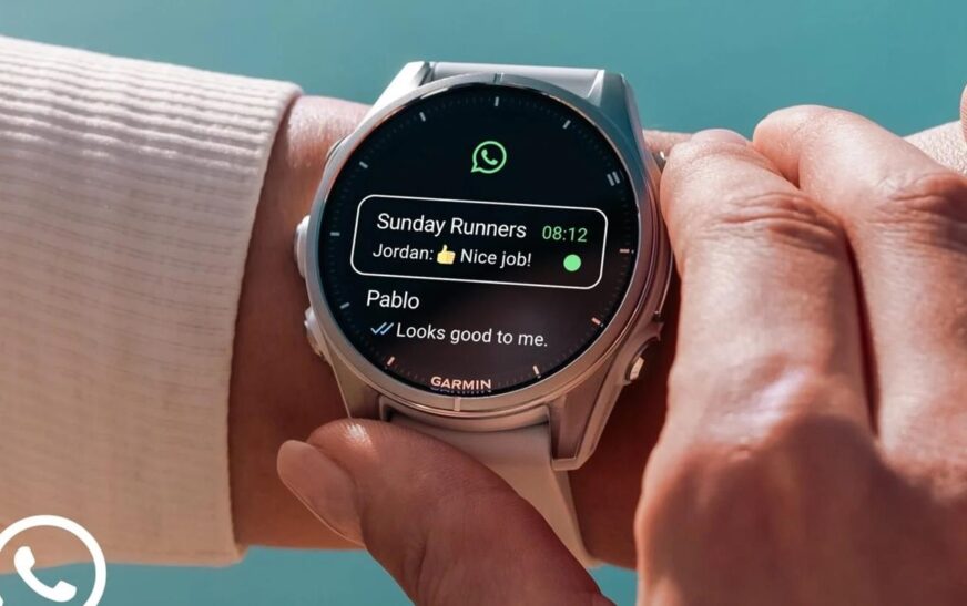 WhatsApp, Garmin akıllı saatlere resmi olarak geldi