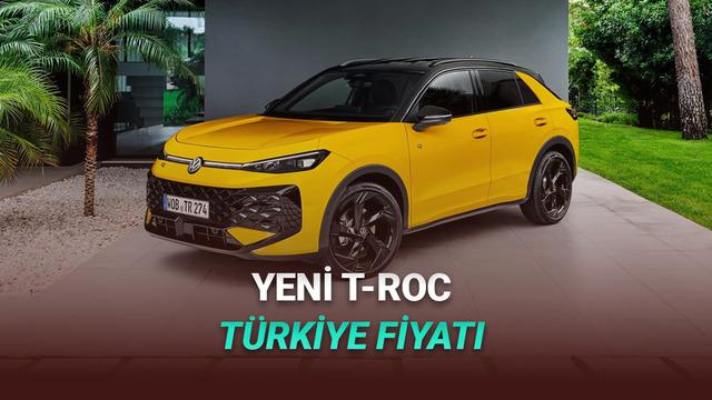 Yeni Volkswagen T-Roc Türkiye'de Satışa Sunuldu: İşte Hiç de Fena Olmayan Fiyatı