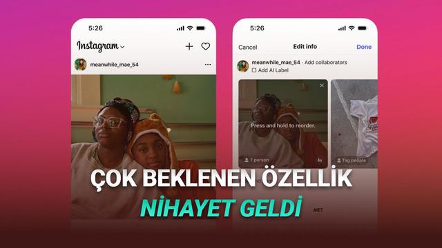 Instagram'a Sonunda En Çok İstenen Özelliklerden Biri Geldi!